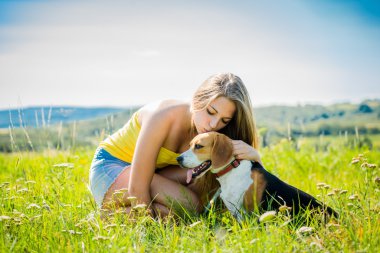 köpek için seviyorum