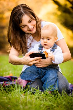 anne ve bebek - modern dünya