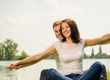 Ücretsiz - duygu genç mutlu çift