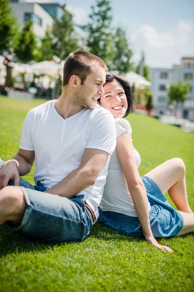 Gelukkig samen — Stockfoto