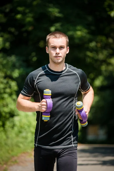 Training in nature — Stock Photo, Image