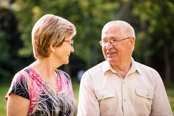 Äldsta par — Stockfoto