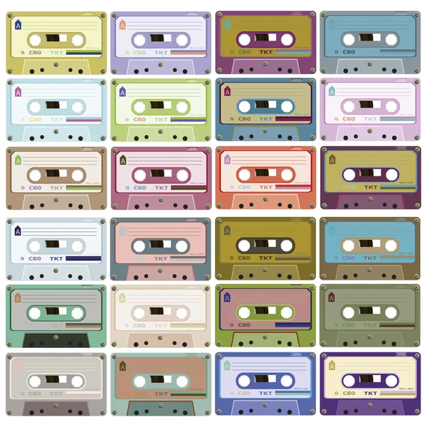 Tape Color — Stock Vector