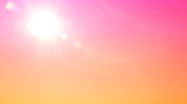 4K zaman aşımı, pembe arkaplanı olan güzel bulutlar,