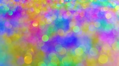 Çok renkli bulanık arkaplan dokusu ile güzel bokeh