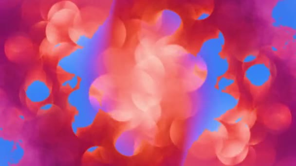 Colorido brilhante desfocado gradiente abstrato movimento fundo. — Vídeo de Stock