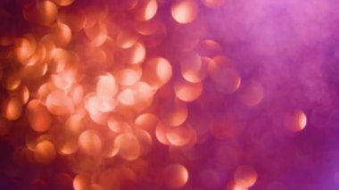 Mavi bokeh parçacıkları simli çember gradyan soyut arkaplan.