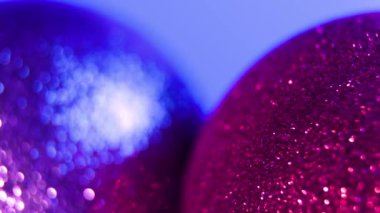 Bulanık mavi gökkuşağı soyut seçici odak