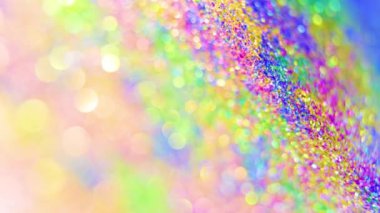 Odaklanamayan soyut canlı dönen renkler bokeh.