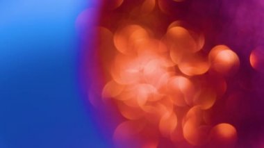 Soyut Baloncuklar Vibrant 4k Odaklanamayan Parçacıklar Arkaplanı.