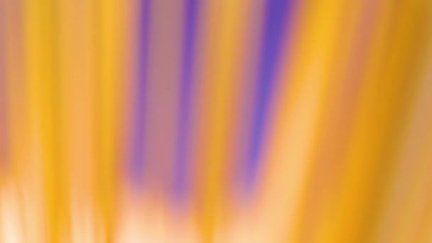 Vibráló elvont disszidált kék sárga fény szivárgás gradiens háttér. — Stock videók