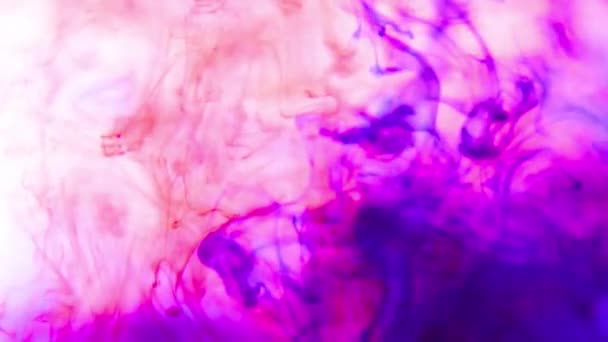 Abstract Magic vibrant mixing of color. — Stock Video