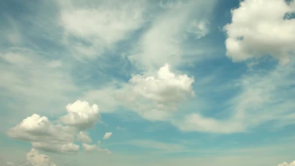 Таймелапс неба — стоковое видео