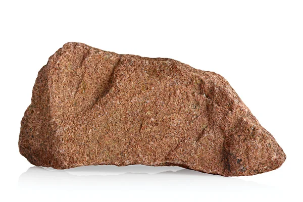 beyaz zemin üzerine granit taş.