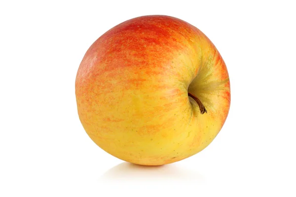 Manzana sobre fondo blanco —  Fotos de Stock