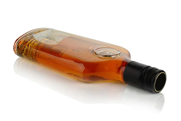Butelkę brandy — Zdjęcie stockowe