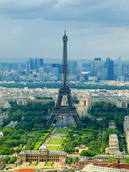 Paris vy från montparnasse-tornet. Frankrike — Stockfoto