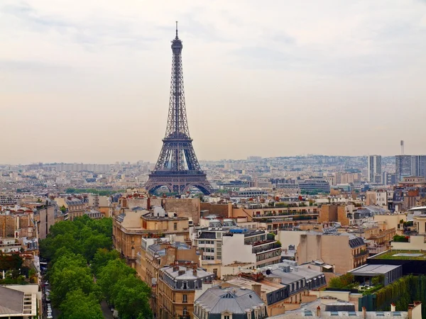 European cities - Paris city objects - Eiffel tower. — Stock Photo, Image