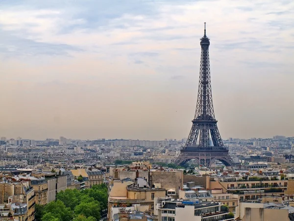 欧洲城市-巴黎城市对象-埃菲尔铁塔. — 图库照片