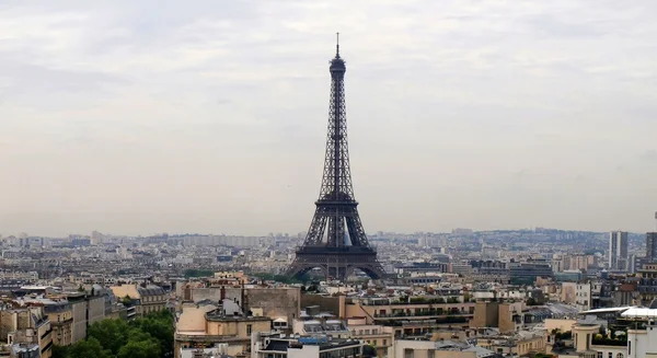 Vista de la torre Eiffel desde el triunfo del arco —  Fotos de Stock