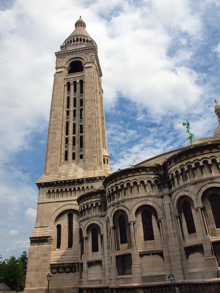 Sacre coeur paris motmartre İlçesi — Stok fotoğraf