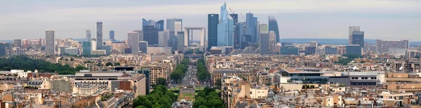 新巴黎城市-拉德芳斯的看法 — 图库照片