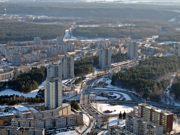Vista aérea de Vilna — Foto de Stock