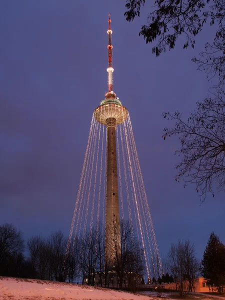Vilnius Fernsehturm — Stockfoto