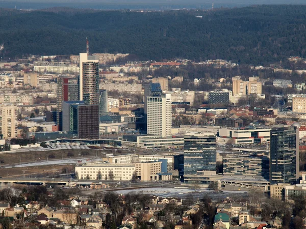 Vilnius Stadt Luftaufnahme — Stockfoto