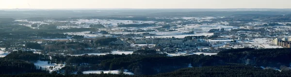 Vilnius city aerial view — Stock Photo, Image