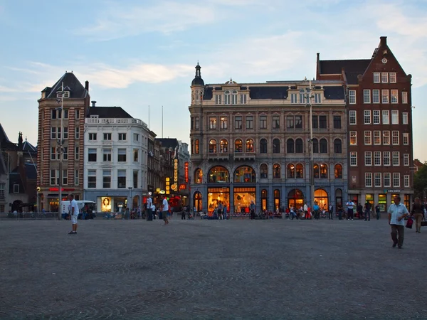 Abend in der amsterdam-stadt. september 08, 2012 — Stockfoto