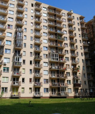 Vilnius bugün. yeni binalar ve doğa. 