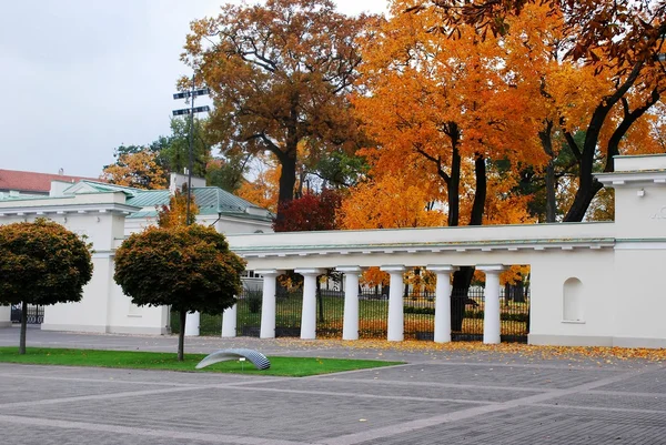 Президентский дворец в Вильнюсе, официальная резиденция президента — стоковое фото