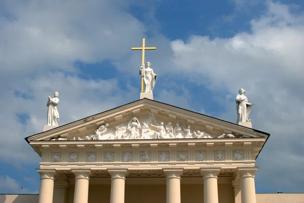 ヴィリニュスの大聖堂は、メインのローマ カトリック大聖堂です。 — ストック写真