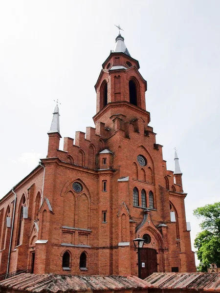 Kirche in kernave. Litauen — Stockfoto