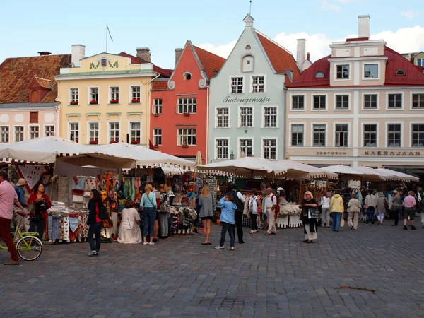 Estland ältester Markt mit sehr langer Geschichte — Stockfoto