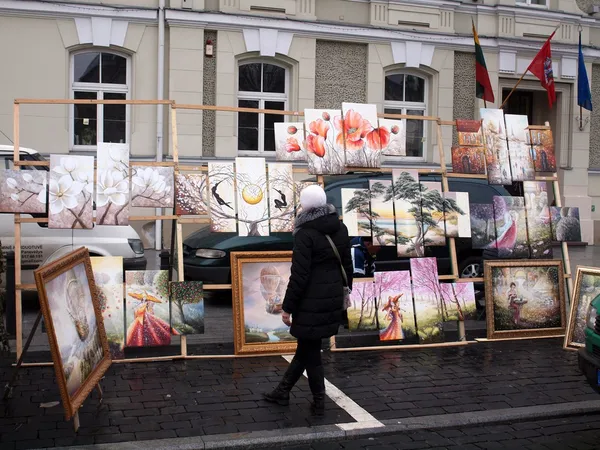 Kaziuko Fuar 8 Mart 2014 Vilnius, Litvanya — Stok fotoğraf