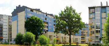 Vilnius bugün. yeni binalar ve doğa. 