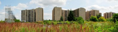 Vilnius bugün. yeni binalar ve doğa. 