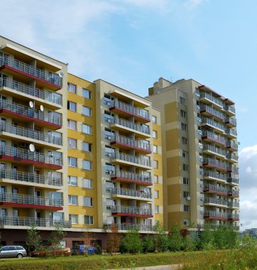 perkunkiemis konut bloğu - Vilnius yeni görünüm