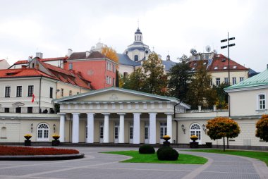Vilnius, resmi bir ikametgâh Cumhurbaşkanının Başkanlık Sarayı