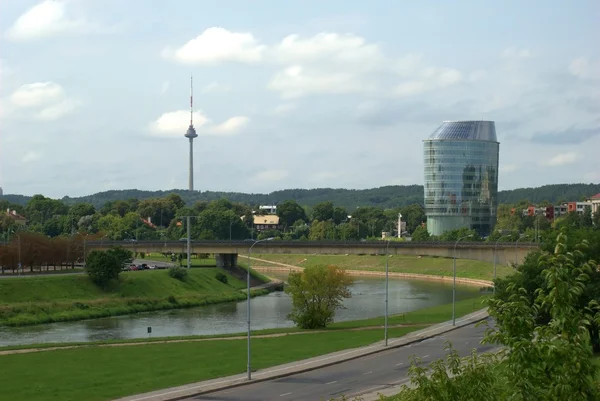 Vilnius televizyon kulesi — Stok fotoğraf