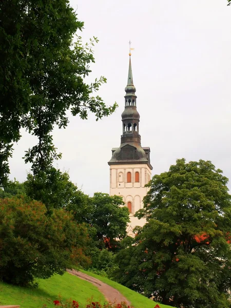 St. Nicholas Church in Tallinn — Stock Photo, Image