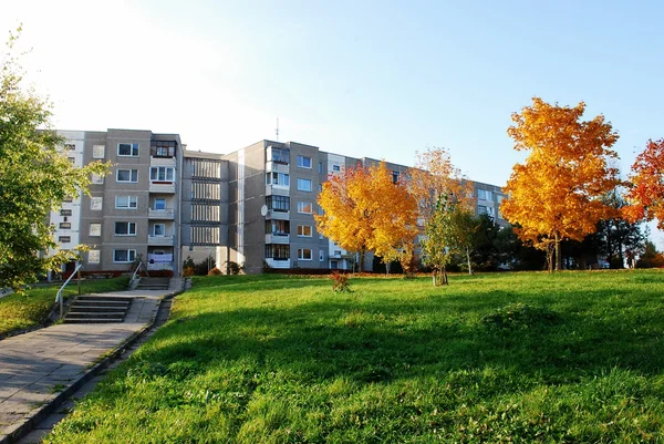 vilnius şehirde sonbahar