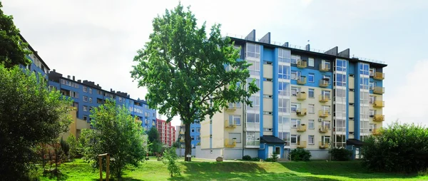 Vilnius vandaag. nieuwe gebouwen op pasilaiciai — Stockfoto