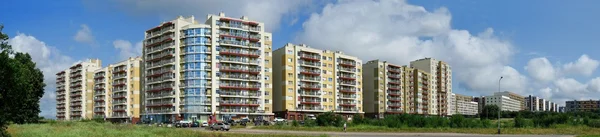 Perkunkiemis bostadshus - ny vy över vilnius — Stockfoto