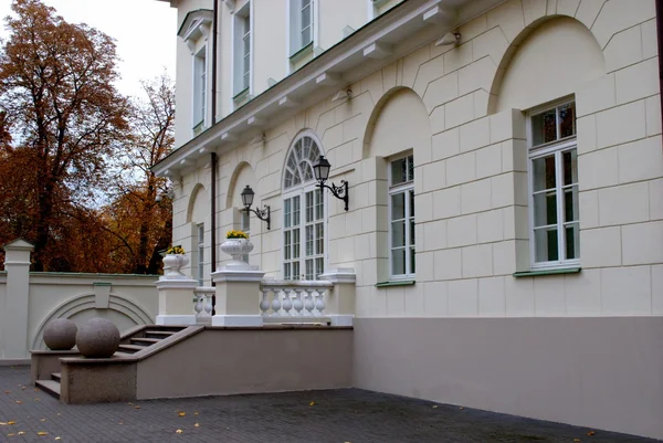 Vista do Palácio Presidencial em Vilnius — Fotografia de Stock