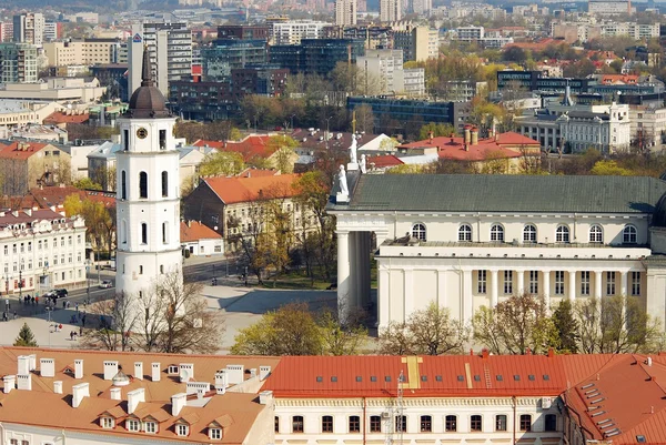 A régi európai városközpont vilnius Litvánia — Stock Fotó
