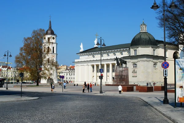 Vilnius luogo cthedral nella città di Vilnius aprile 19, 2014 — Foto Stock