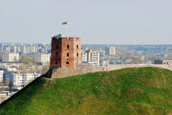 Башня Гедиминаса - символ Вильнюса — стоковое фото